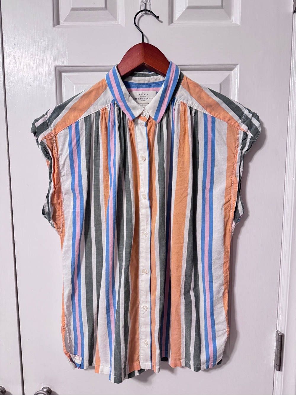 Trovata Birds of Paradis Della Shirt in Antibes Rainbow